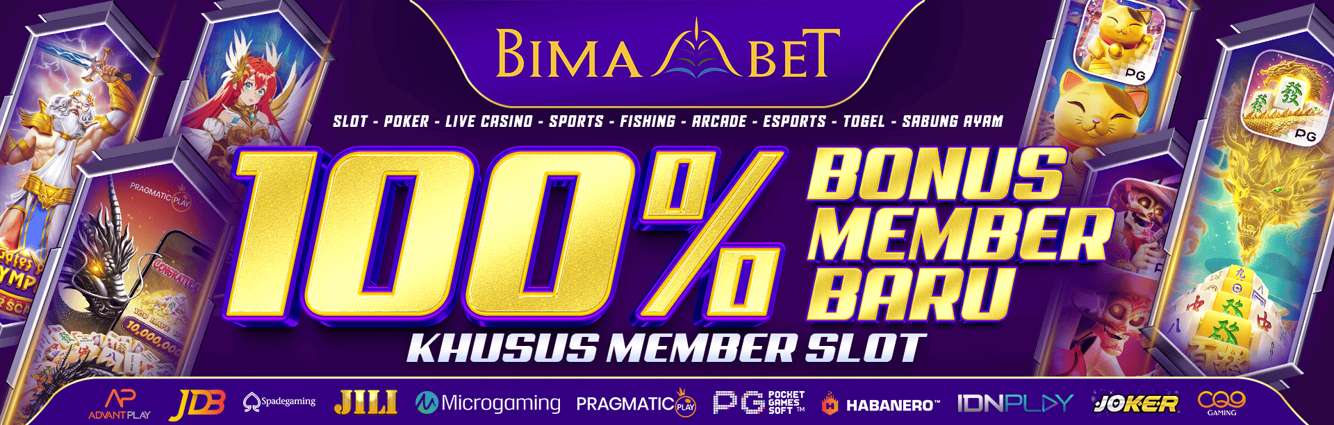 BimaBet Bonus Member Baru Slot