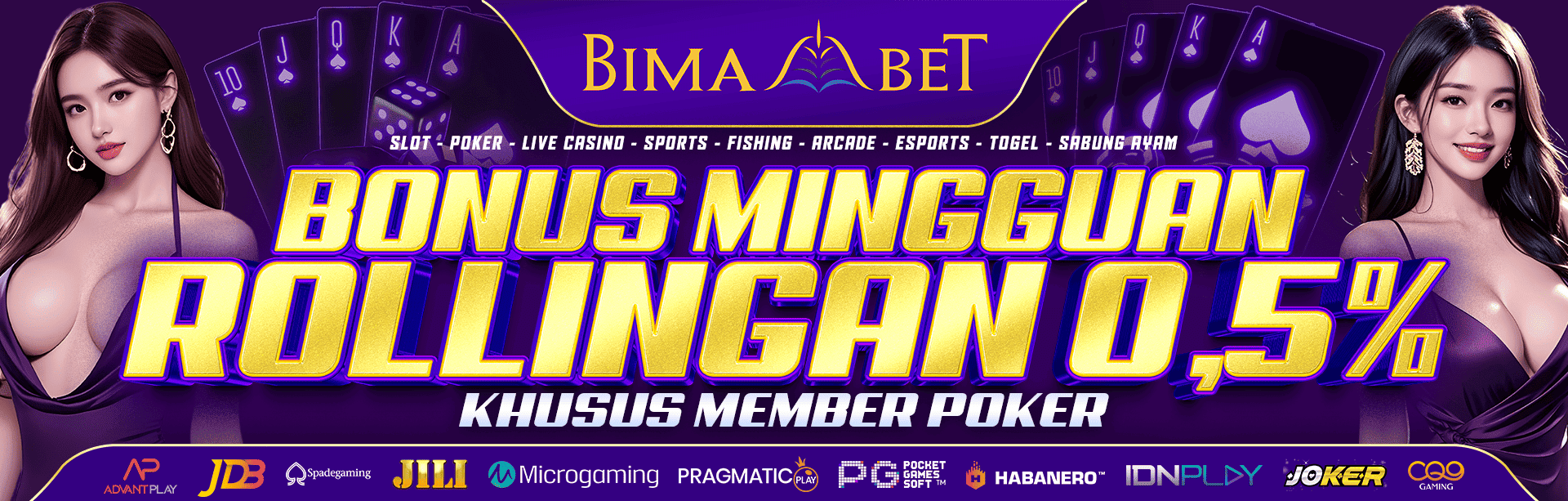 BimaBet Bonus Poker