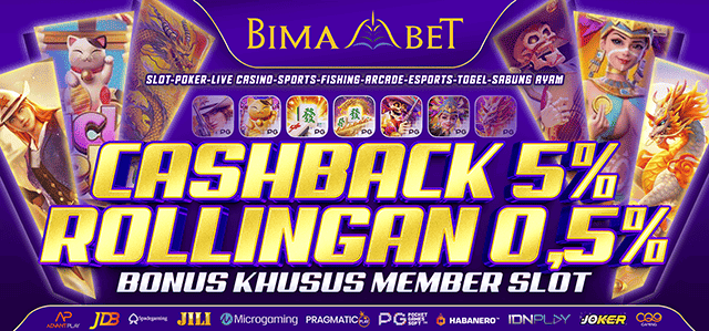 BimaBet Slot Bonus Cashback